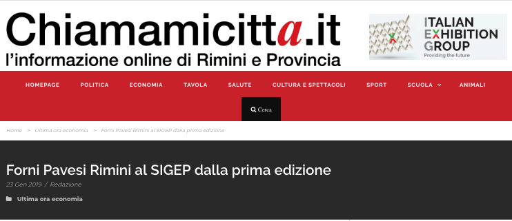 Forni Pavesi Rimini costruzione e vendita forni a legna professionali